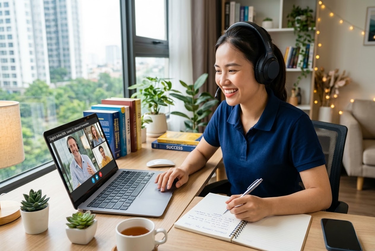 C&aacute;ch Học Tiếng Anh Online Hiệu Quả Để L&agrave;m Chủ Ng&ocirc;n Ngữ Năm 2026