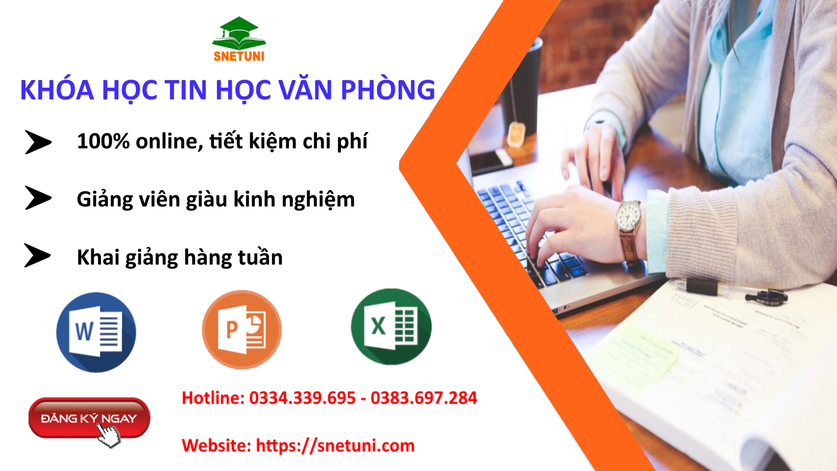 KHÓA HỌC LÀM CHỦ WORD - EXCEL - POWERPOINT ONLINE: TRỞ THÀNH CAO THỦ TIN HỌC VĂN PHÒNG NGAY HÔM NAY