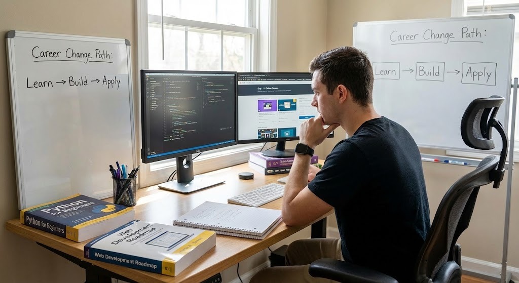 Lộ Trình Học Lập Trình Cho Người Mới Bắt Đầu Chuyển Đổi Sự Nghiệp