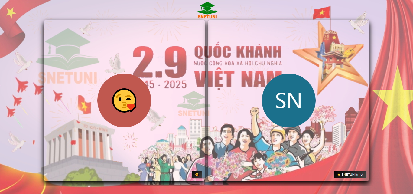 SnetUni Ra Mắt Giao Diện Yêu Nước - Tự Hào Việt Nam Mừng Quốc Khánh 2/9