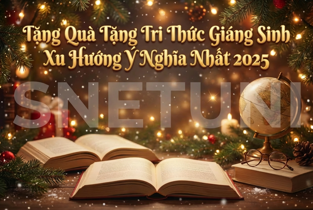 Tặng Qu&agrave; Tặng Tri Thức Gi&aacute;ng Sinh Xu Hướng &Yacute; Nghĩa Nhất 2025