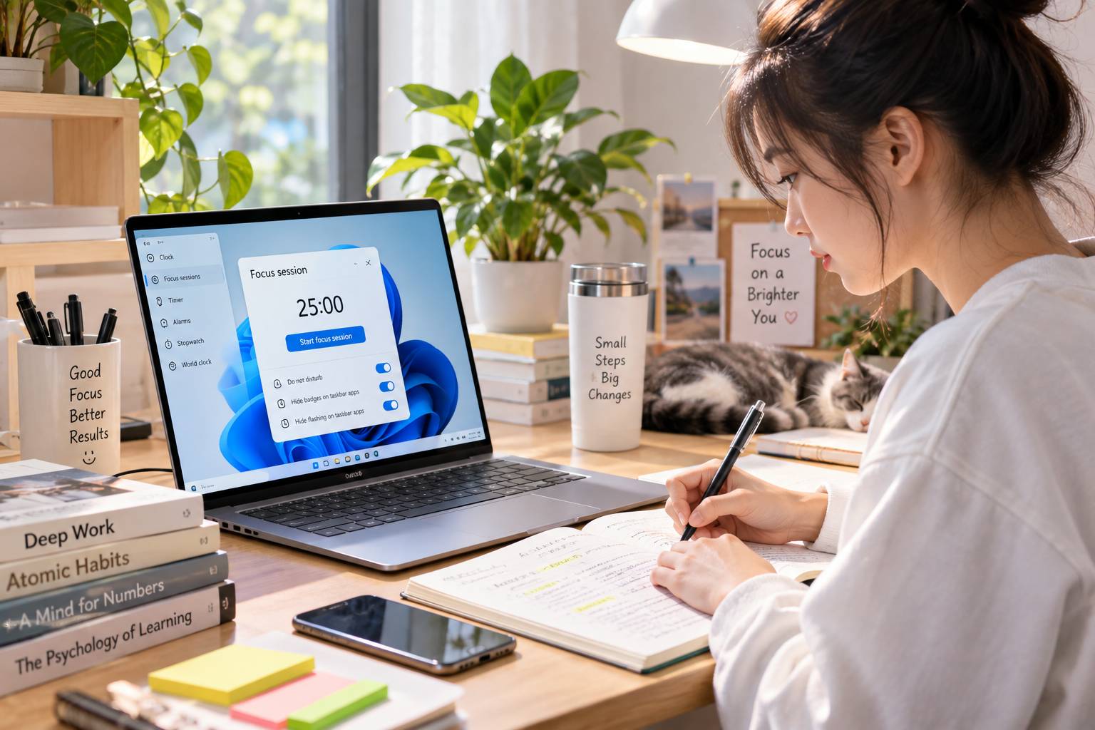 Windows Focus: C&aacute;ch Học Tr&ecirc;n Laptop M&agrave; &Iacute;t Bị Xao Nh&atilde;ng