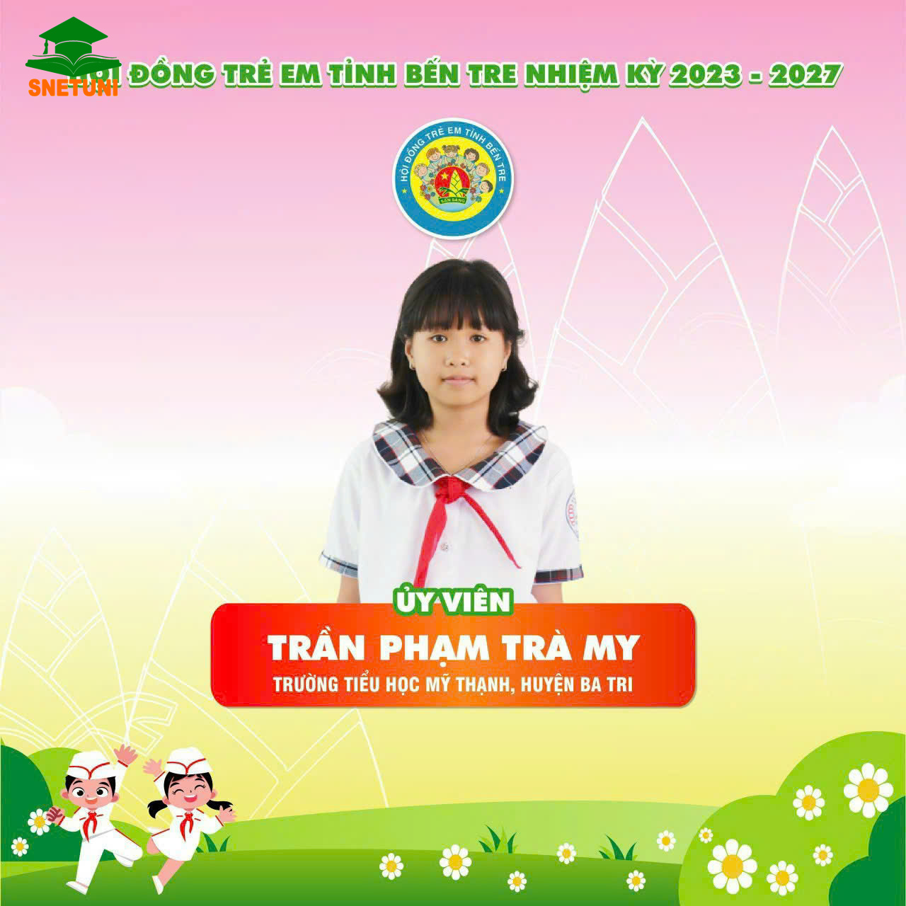 Bé Trà My đạt nhiều thành tích xuất sắc trong học tập và hoạt động của trường lớp 