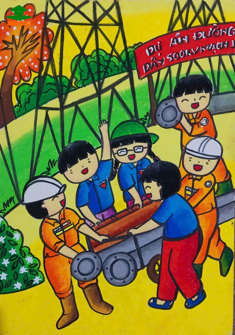 Các tác phẩm hội họa của Trà My 