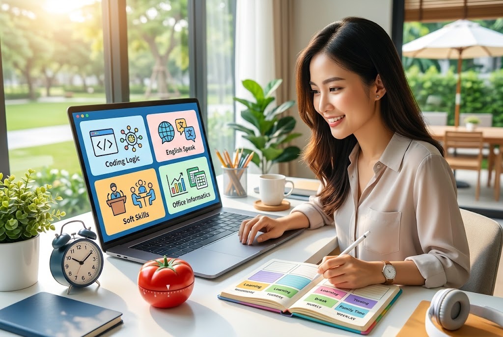 Kế hoạch học tập online hiệu quả và linh hoạt dịp lễ