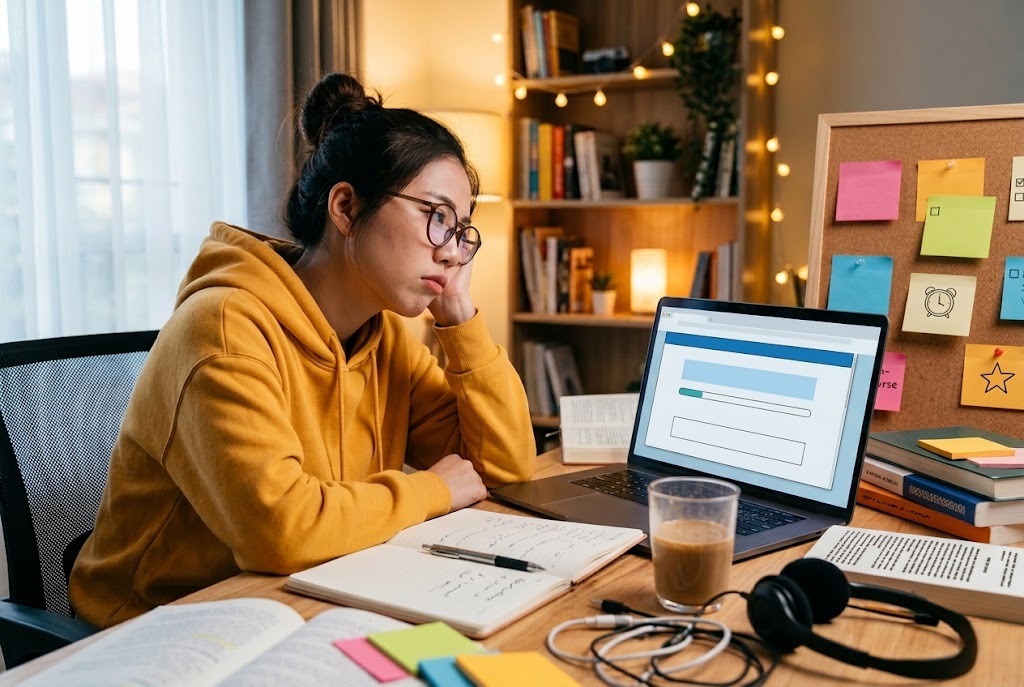 Lý do tích trữ khóa học không hiệu quả 