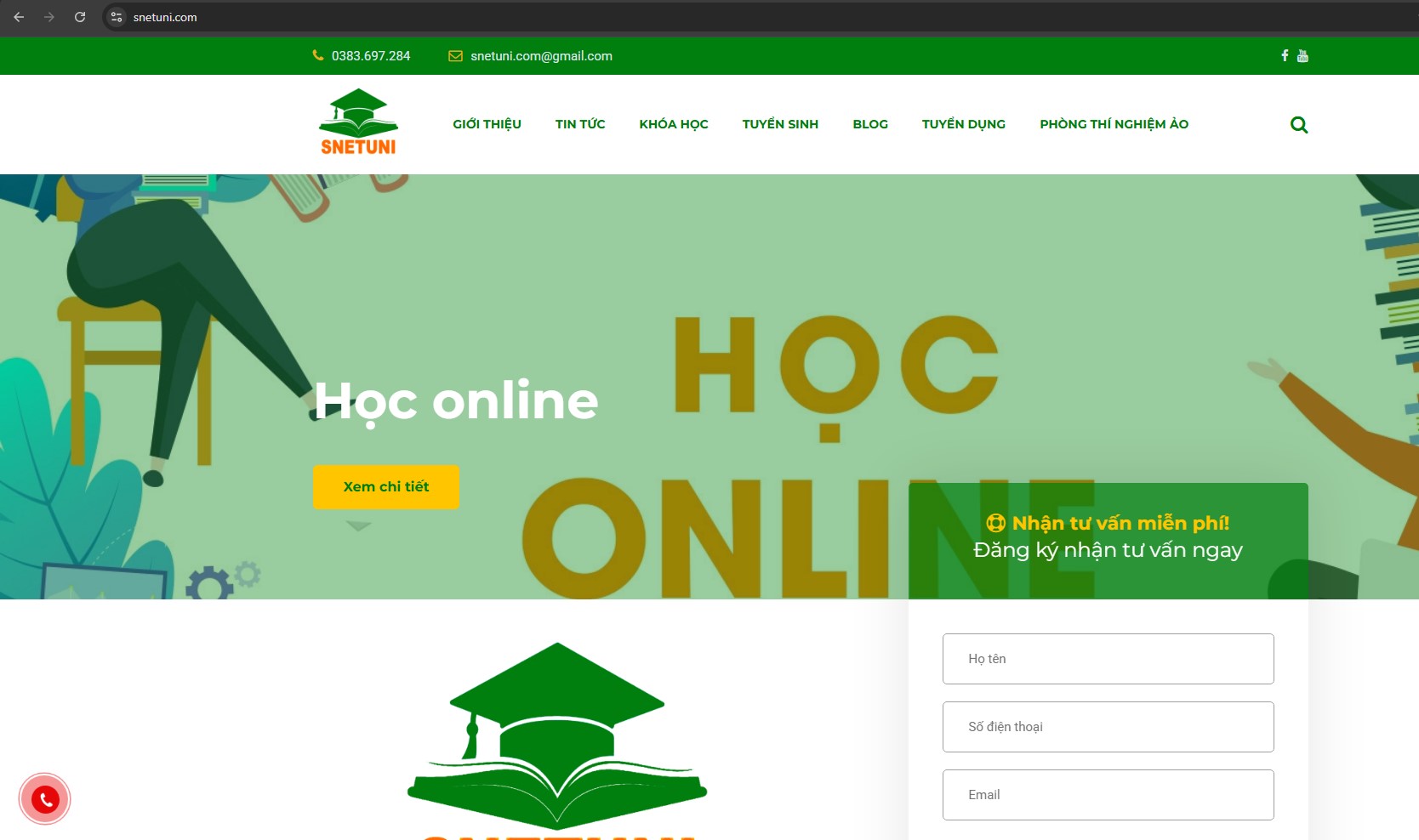Truy cập website SNETUNI và cùng khám phá ngay hôm nay thôi nào!