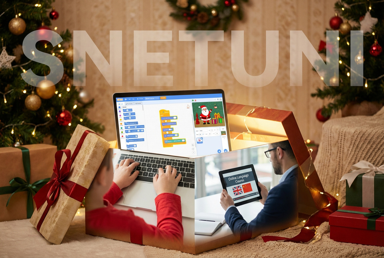 Quà tặng tri thức Giáng sinh trên nền tảng SNETUNI dành tặng người thân yêu