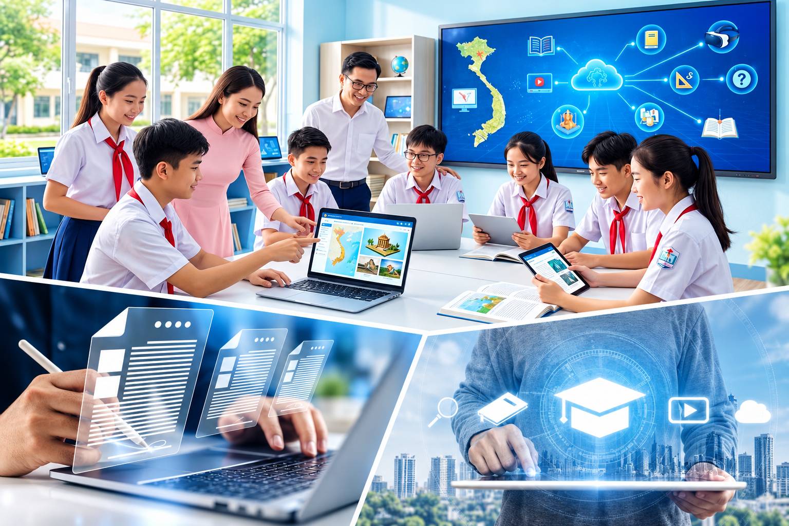 Việt Nam phê duyệt hệ thống học liệu số Quốc Gia giúp người học trải nghiệm kho tàng tri thức trực quan phong phú 