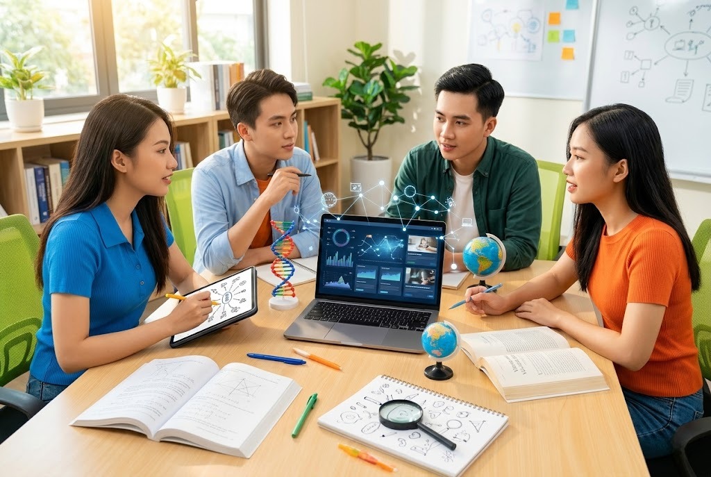 Mỗi lĩnh vực kiến thức đều có những "điểm chạm" riêng để bạn áp dụng phương pháp học sâu hiệu quả 